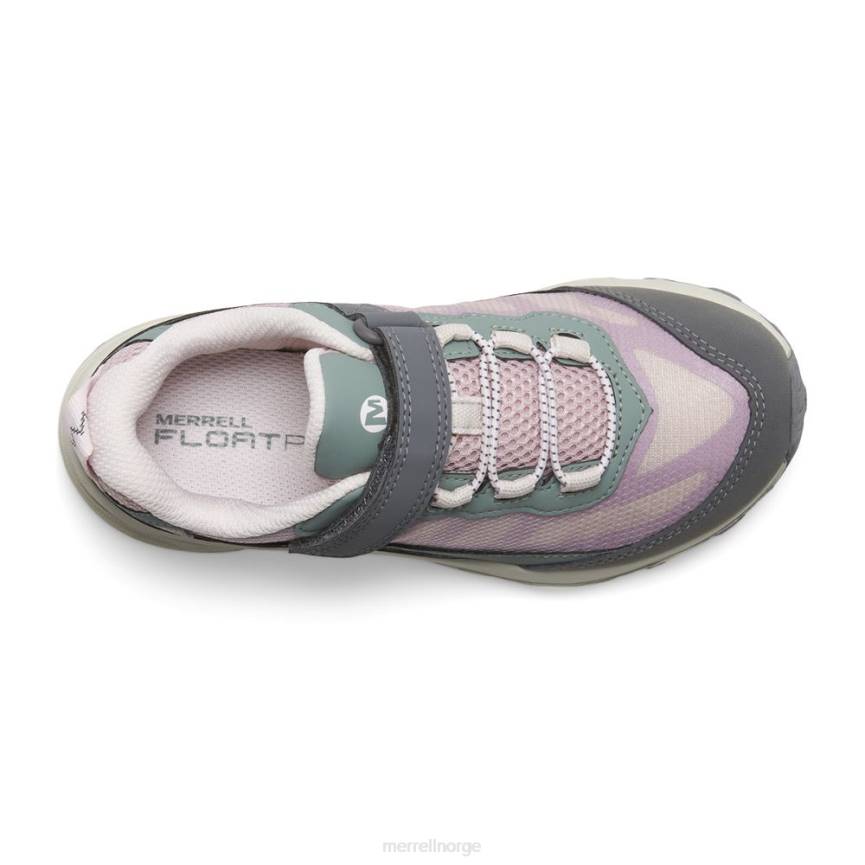 64NP1361 støvete rosa/oliven Merrell moab hastighet lav a/c vanntett (mk167235)