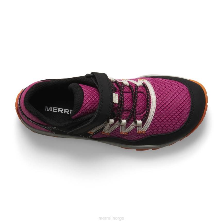64NP1439 fuchsia/svart Merrell løypehanske 7 a/c (mk166794k)