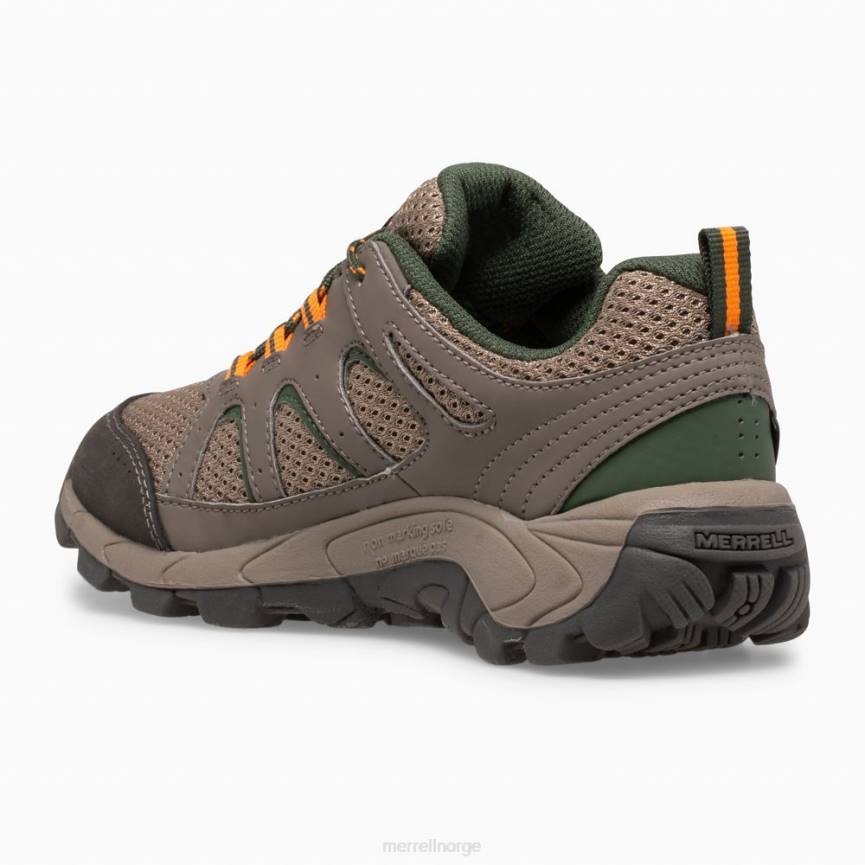 64NP1448 steinblokk Merrell oakcreek vanntett sneaker med lav blonder (mk264771)