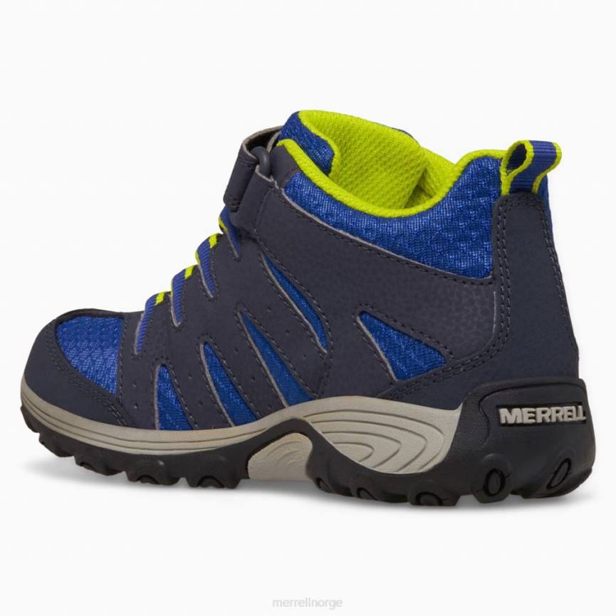 64NP1453 marine/lime Merrell outback mid 2 støvel (mk265609)