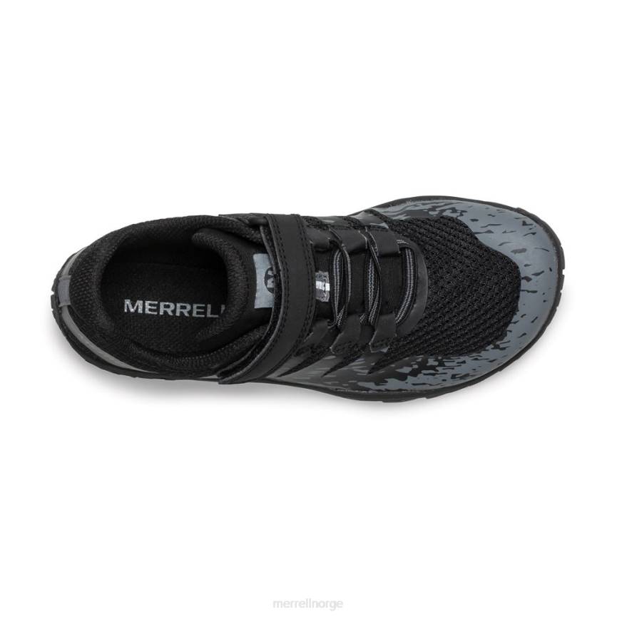 64NP798 svart Merrell trail hanske 5 a/c sko (mk263004k)