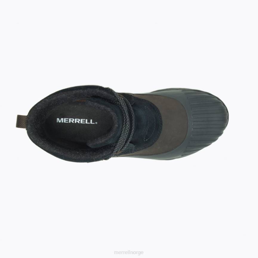 64NP1072 svart Merrell siren 4 thermo demi vanntett bred bredde (j036750w)