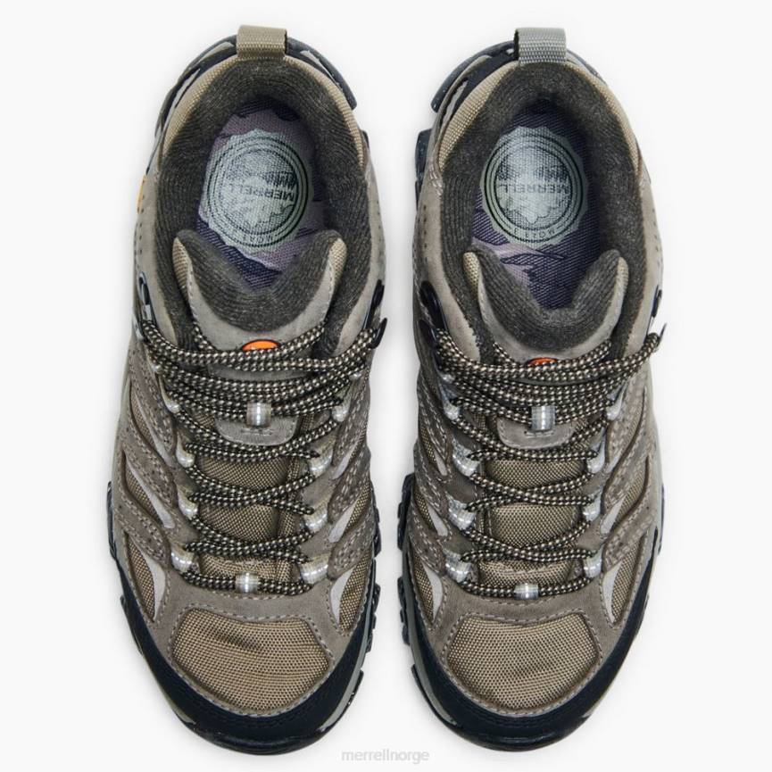 64NP1149 brindle Merrell moab 3 glatt mellom gore-tex (j036440)