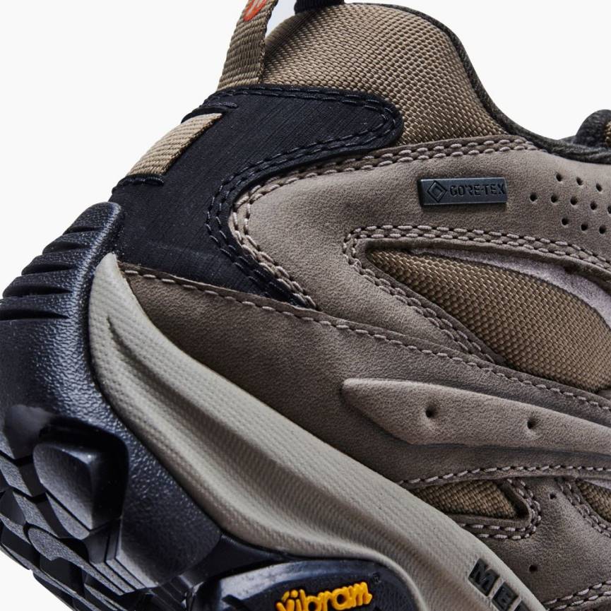 64NP1149 brindle Merrell moab 3 glatt mellom gore-tex (j036440)