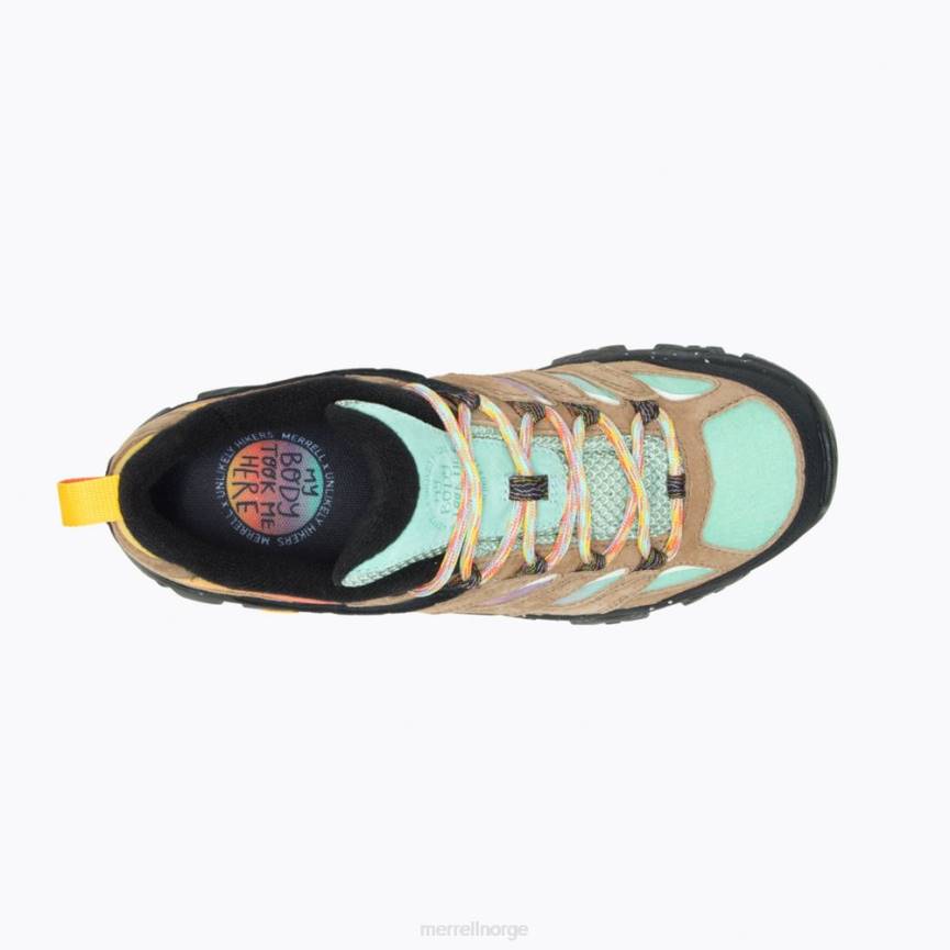 64NP1276 multi Merrell moab 3 x usannsynlige turgåere bred bredde (j499996w)