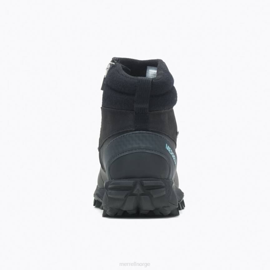 64NP1328 svart/kanal Merrell thermo kiruna mid zip vanntett (j035090)