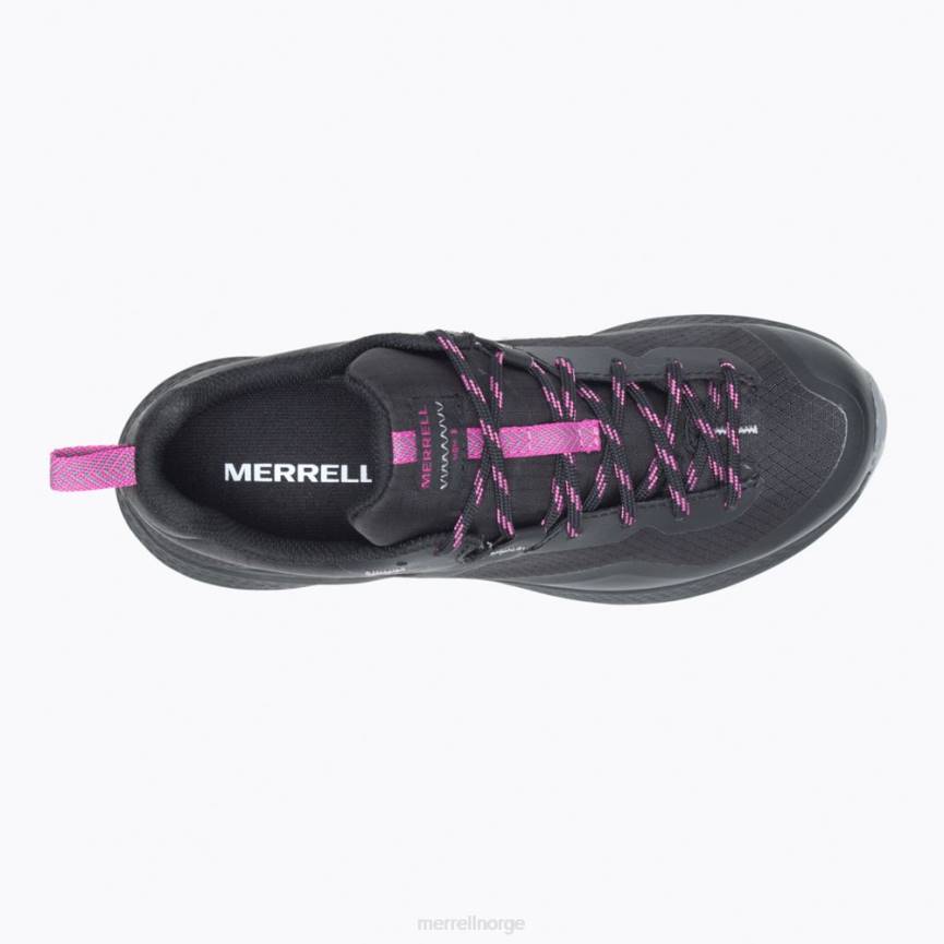 64NP843 svart/fuchsia Merrell mqm 3 gore-tex (j135532)