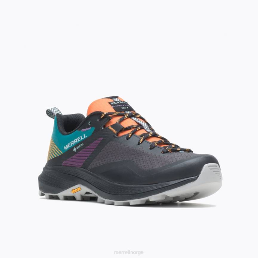 64NP845 mandarin/blågrønn Merrell mqm 3 gore-tex (j135540)