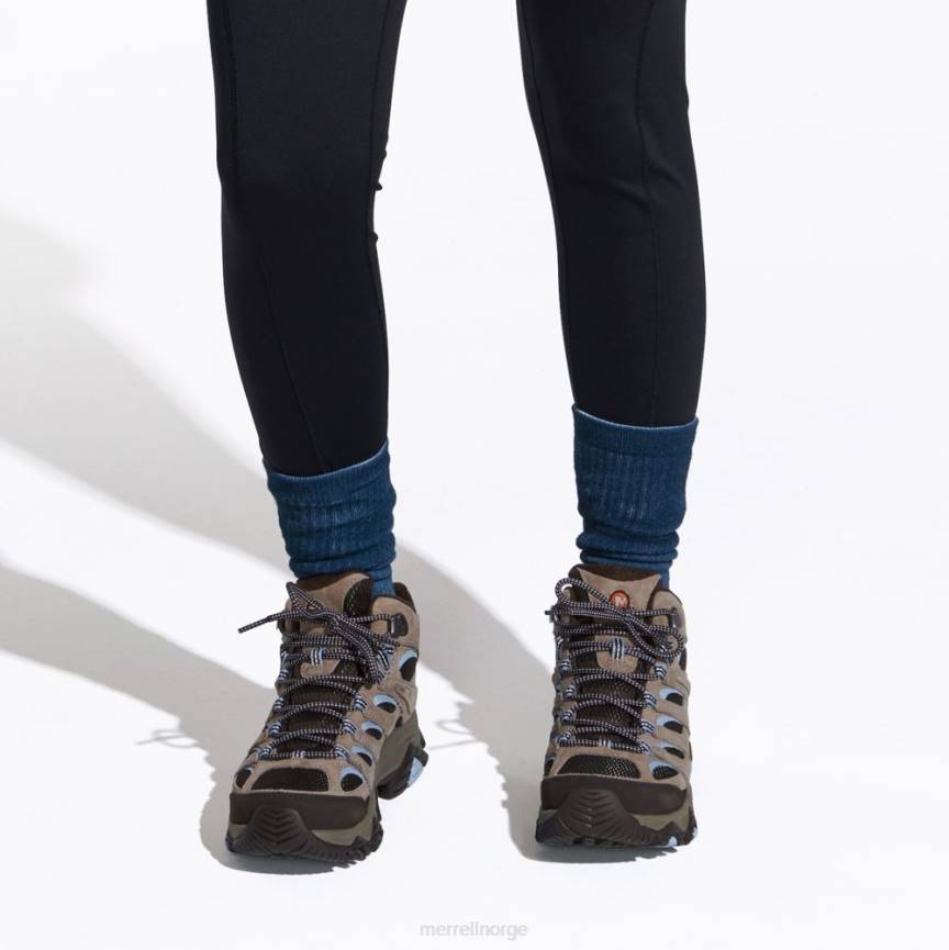 64NP895 brindle Merrell moab 3 mid gore-tex (j035816)