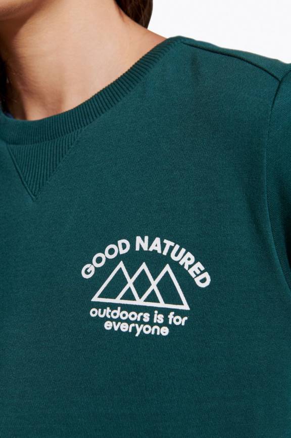 64NP1231 sjømose Merrell godmodig fleece crew neck (jwf26633-325)