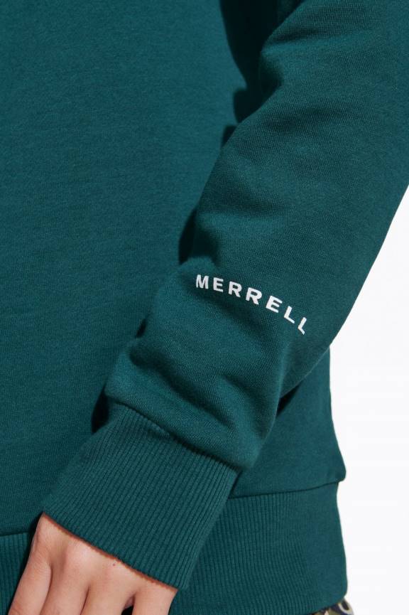 64NP1231 sjømose Merrell godmodig fleece crew neck (jwf26633-325)