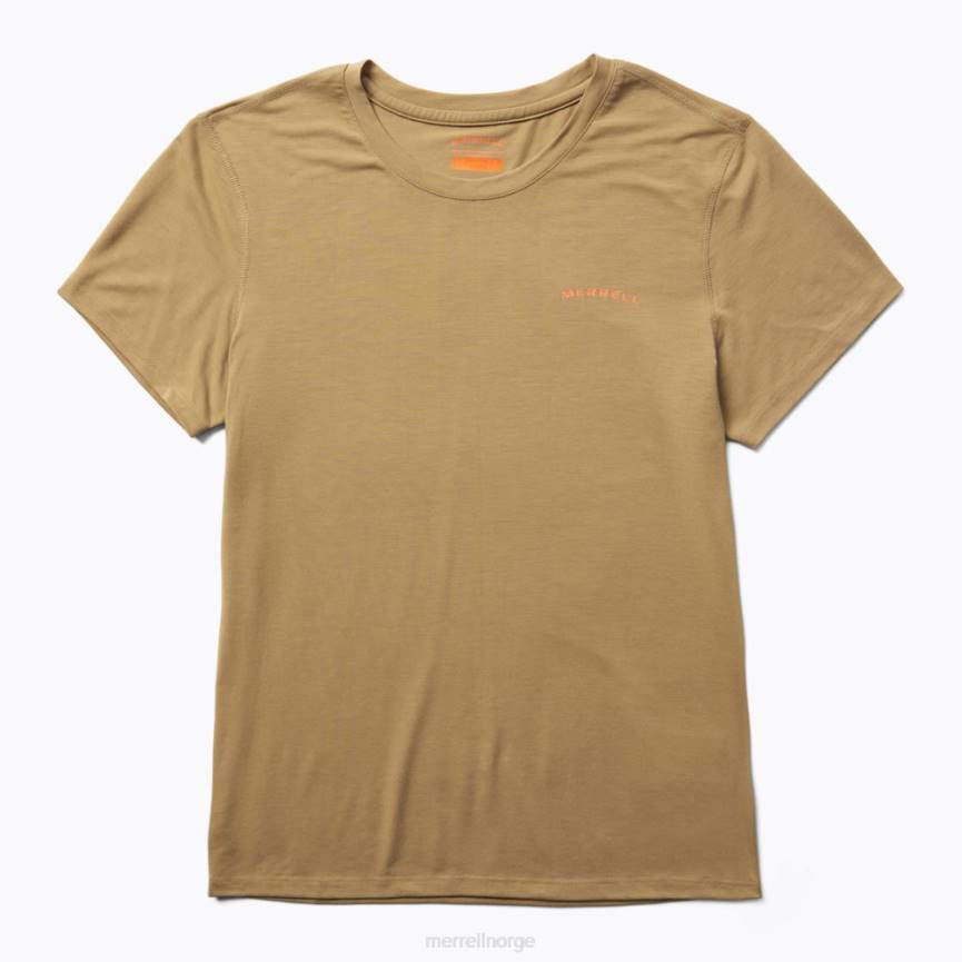 64NP1003 almved Merrell hverdags-t-skjorte med tencel (jws26442-168)