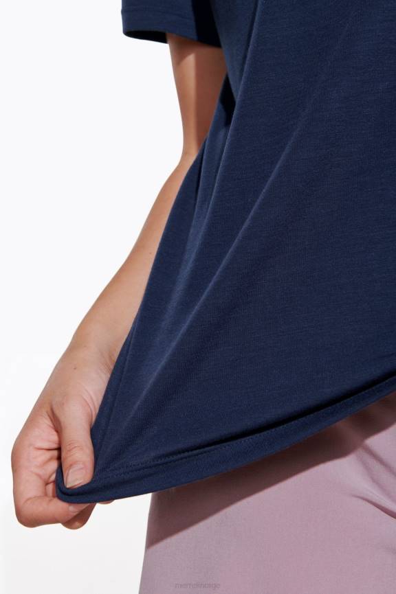 64NP996 marinen Merrell hverdags-t-skjorte med tencel (jws26442-353)