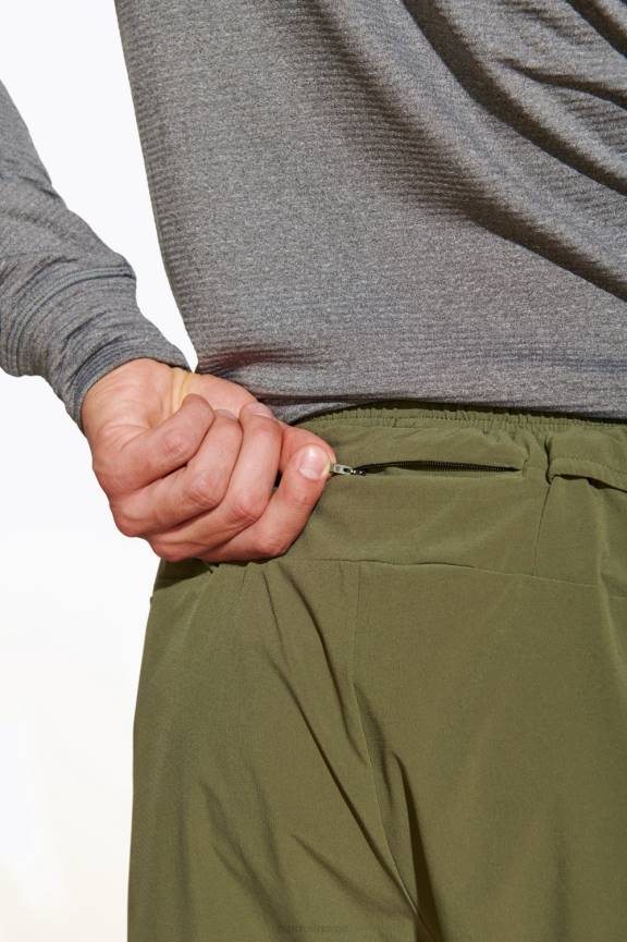 64NP406 støvete oliven Merrell løype som løper kort (jmf26581-326)