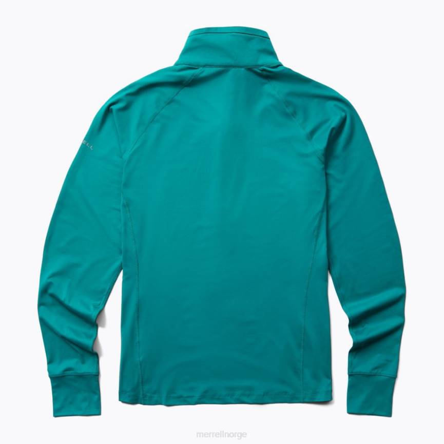 64NP1126 innsjø Merrell stiløping 1/4 zip (jwf26557-438)