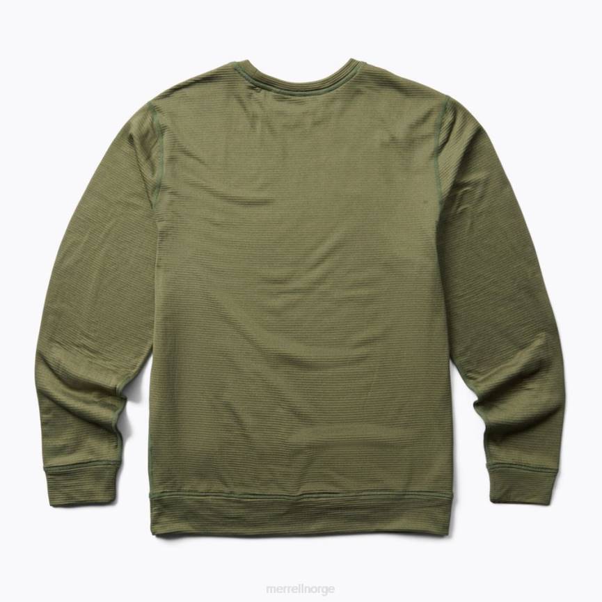 64NP287 støvete olivenlyng Merrell geotex-mannskap (jmf26576-327)