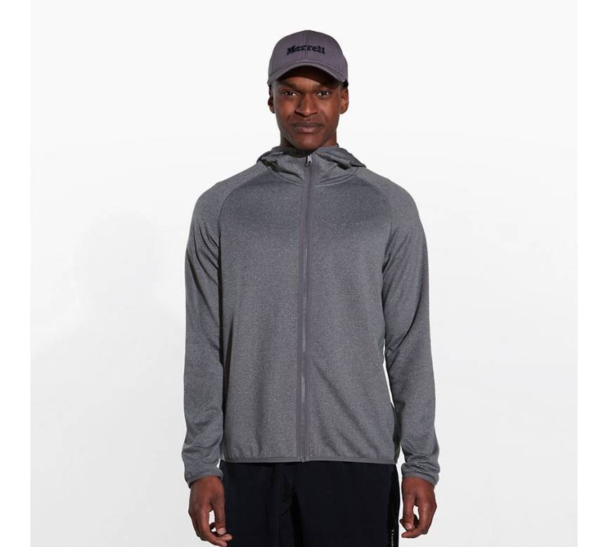 64NP550 berglyng Merrell geotex hettegenser med full glidelås (jms26325-059)