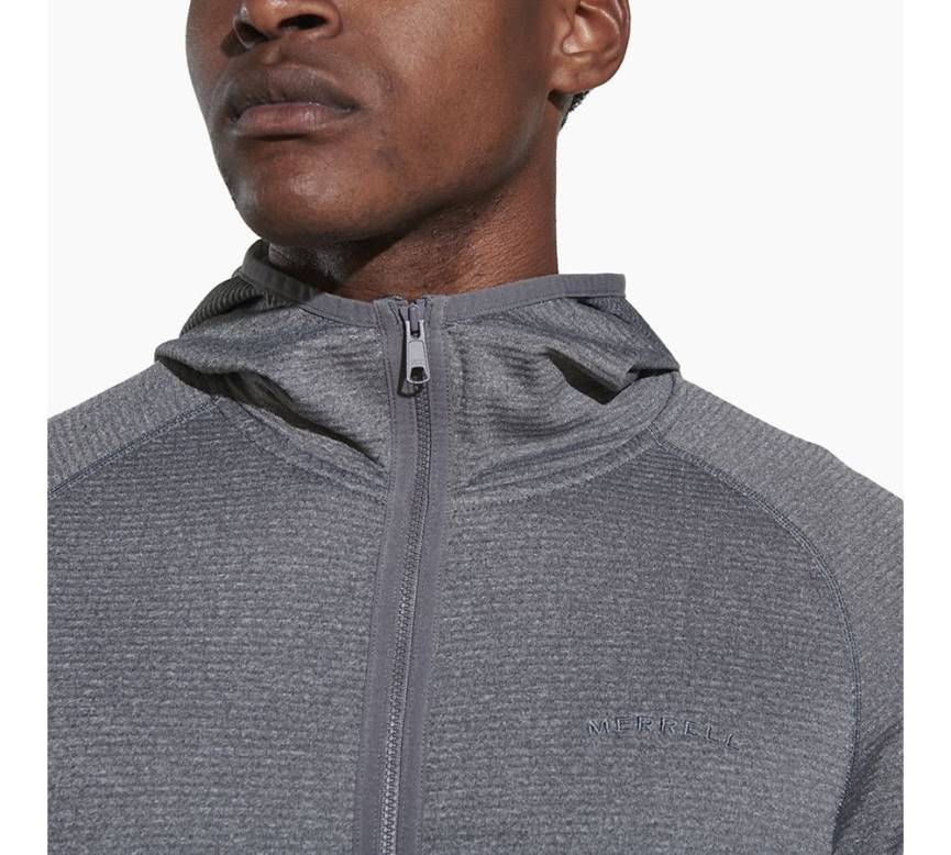 64NP550 berglyng Merrell geotex hettegenser med full glidelås (jms26325-059)