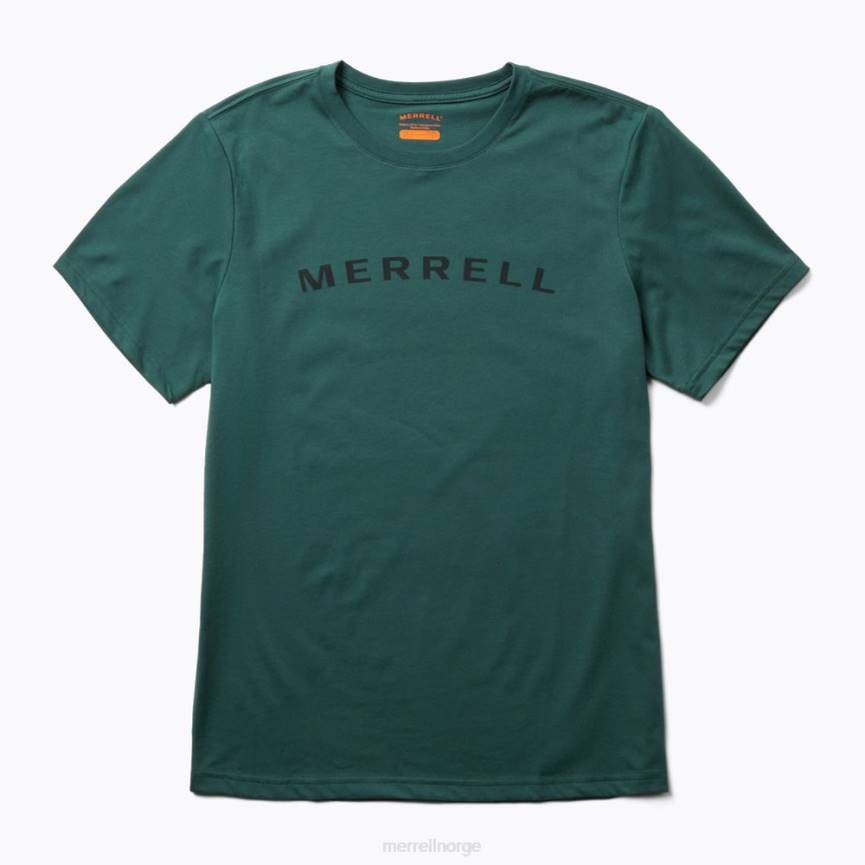 64NP585 sjømose Merrell ordmerke kortermet t-skjorte (jms26332-325)