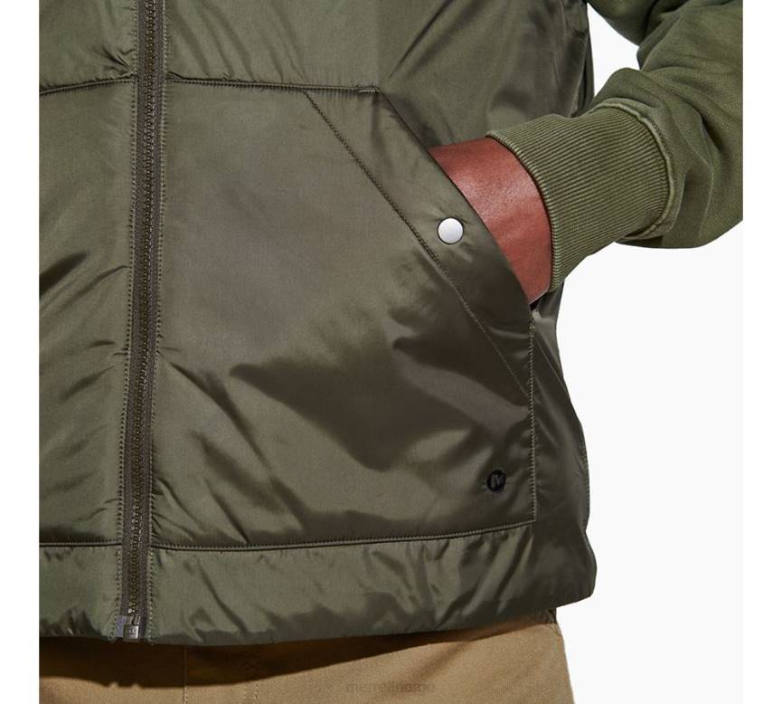 64NP590 støvete oliven Merrell geotex isolert vest (jms26416-326)