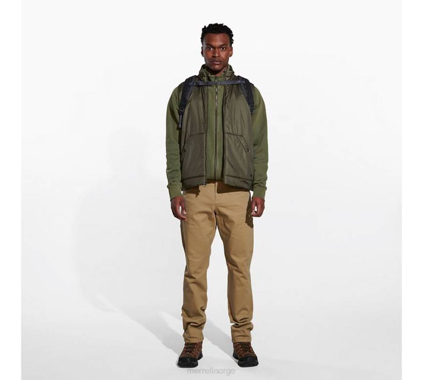 64NP590 støvete oliven Merrell geotex isolert vest (jms26416-326)